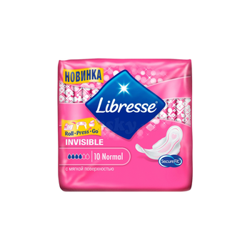 Гігієнічні прокладки Libresse Ultra Normal Soft 3 мм 10 шт (7310790088731)