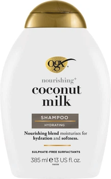Шампунь OGX Coconut Milk Поживний з кокосовим молоком 385 мл (0022796970053)