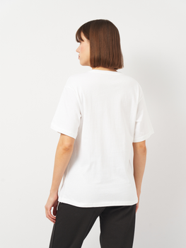 Футболка бавовняна жіноча Puma Ess No. 1 Logo Relaxed Tee 68497002 S White (4067983638961)