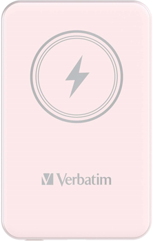 УМБ Verbatim Charge 'n' Go Power Bank 5000 mAh 20W Pink (23942322436)