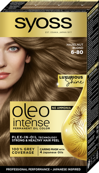 Фарба для волосся SYOSS Oleo Intense 6-80 Золотистий русявий 115