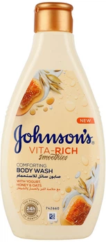 Гель для душу Johnson's Vita-Rich Доглядальний з йогуртом, вівсом і медом 250 мл (3574661509211/3574661385631)