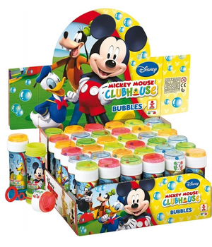 Zestaw baniek mydlanych Dulcop Mickey & Friends 36 szt x 60 ml (8007315041201)