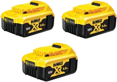 Набір акумуляторних батарей для інструментів DeWalt 5 Аг 18 В 3 шт. (DCB184P3-XJ)