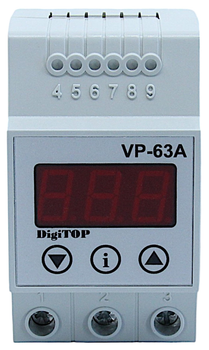 Реле напруги DigiTOP 63 А (VP-63A)