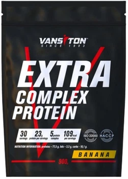 Протеин Vansiton Extra порошок 900 г Banana (4820106590832)