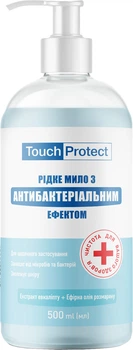Рідке мило Touch Protect Евкаліпт-Розмарин з антибактеріальним ефектом 500 мл (4823109401495)