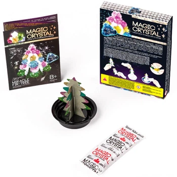 Набор для выращивания кристаллов Danko Toys OMC-01 K, MAGIC CRYSTAL, Елка (OMC-01-02-RT)