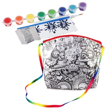 Сумка розмальовка Danko Toys mCOB-01-01-05U C, My Color Bag, Сови 2 (mCOB-01-04U-RT)