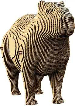 Картонний 3D пазл-конструктор Cartonic 3D Puzzle Capybara (CARTCAPY)