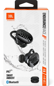 Słuchawki JBL Endurance Race Black (JBLENDURRACEBTBLK)