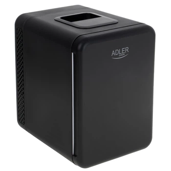 Мини - холодильник для дома и автомобиля Adler 4 л с подогревом 12 - 220 В (AD 8084 Black)