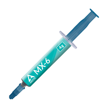 Термопаста ARCTIC MX-6, 45000 Poise, -50 ~ 150 °C, 1.8 x 10¹² Омсм, 7,5 кВ/мм, 4г
