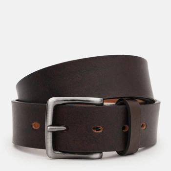 Ремень мужской из натуральной кожи Guess BMCVVL-P4435-DKB M Темно-коричневый (7625408055303)