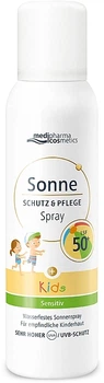 Сонцезахисний водостійкий спрей-аерозол для SPF 50+ - Medipharma Cosmetics Sonne 150ml (150ml) (1176621-1013451126-2)