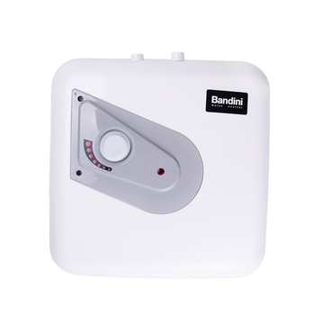Водонагреватель Bandini Water Heaters Q 12 (U), 12 л, 1500 Вт, "мокрый" ТЭН, под мойкой, квадратный, белый (000004559)