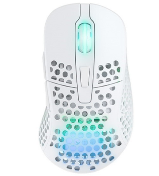Мышь игровая компьютерная Cherry Xtrfy M4 RGB-подсветка Белый (M4W-RGB-WHITE)