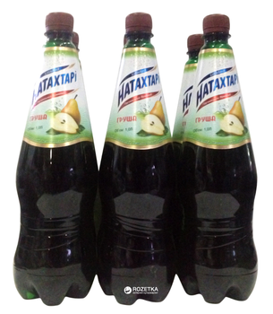 Упаковка лимонада Natakhtari Груша 1 л х 6 бутылок (4860001120239)