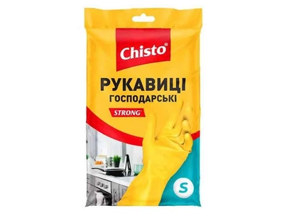 Рукавички латексні CHISTO S 1 пара