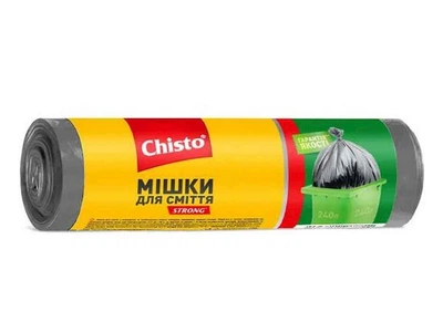 Пакети для сміття CHISTO 5шт 240л strong