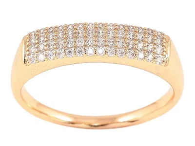 Каблучка XUPING Позолота 18K «Інкрустація цирконієм» (257247) р.17.5