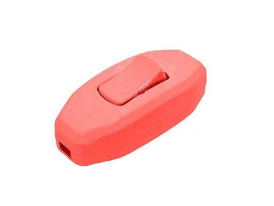 Вимикач DE-PA Червоний для бра () 11201 RED/RED