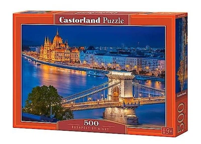 Пазл Castorland puzzle Ночной Будапешт, Венгрия, 500 эл. (B-53940)