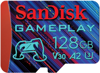 Карта памяти SanDisk GamePlay microSDXC UHS-I V30 128GB (0619659209704)