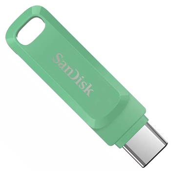 Pendrive SanDisk Ultra Dual Drive GO 64GB USB Type-C Absinthe Green (SDDDC3-064G-G46AG)