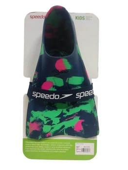 Дитячі ласти для плавання Speedo Multi Navy Dark Teal розмір M / US (1-2 ) / EU 32-33.5