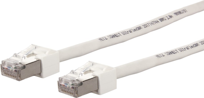 Патч-корд Metz Connect Ultraflex500 Cat.6 VoIP AWG 26 2 m White (13084U2088-E)