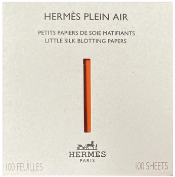 Матуючі серветки Hermes Plein Air 100 шт (3346130003779)