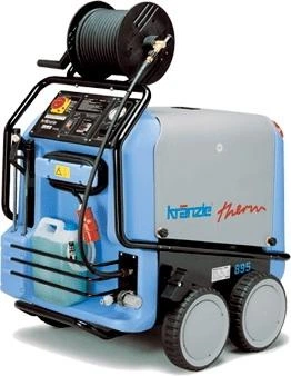 Мойка высокого давления с нагревом воды Kranzle Kranzle Therm 1165-1 быстросем с барабаном
