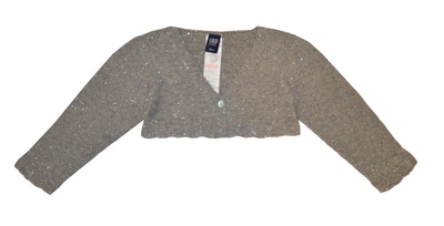 Болеро шерстяное GIRANDOLA Petite Mercerie 086 см Серый 141166G