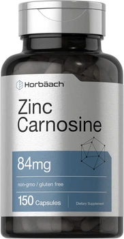 Добавка преміум-класу цинк карнозин Horbäach Zinc Carnosine 150 капсул