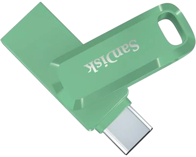 Флеш пам'ять USB SanDisk Ultra Dual Drive GO 256GB USB Type-C/A Absinthe Green (0619659203924)