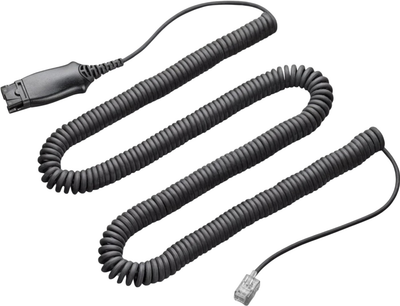 Kabel HP Poly HIS TAA QD - RJ-9 0.18 m Black (783S3AA)