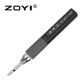 Портативный паяльник ZOYI ZT-N1 96Вт 9-24В 100-450°C паяльная