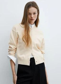 Джемпер женский MANGO 67060454 Бежевый XS KL0266