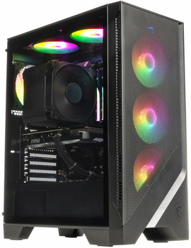 Игровой Компьютер MSI - Ryzen 7 9800X3D / Radeon RX 6800 XT 16ГБ / 32ГБ DDR5 / SSD 1ТБ M.2 PCIe