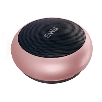Портативная колонка для телефона EWA A110 Bluetooth Металл Встроенный аккумулятор RodeGold