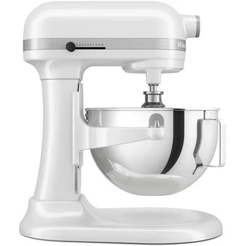 Кухонна машина KitchenAid Heavy Duty 5,2 л 5KSM55SXXEWH з відкидним блоком біла