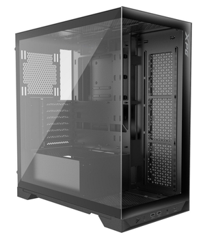 Корпус ADATA XPG INVADER X Tempered Glass Black (INVADERXMTWOF-BKCWW)