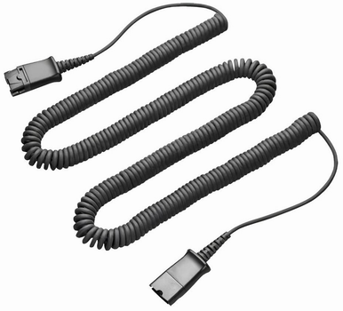 Kabel Poly QD do QD spiral 3 m Black (38051-03)