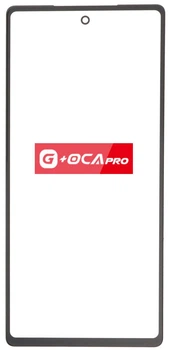 Стекло дисплея Google Pixel 6a черное с OCA-пленкой Original PRC G+OCA PRO