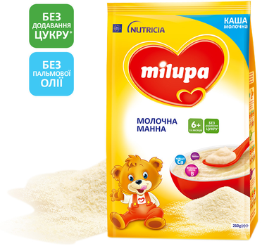 Молочна каша Milupa Манна 210 г (5900852930096)