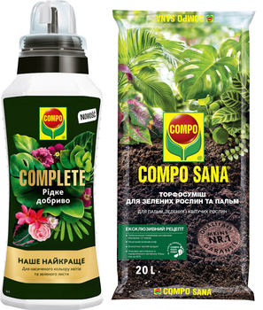 Рідке універсальне добриво Compo Complete 1 л (3573)