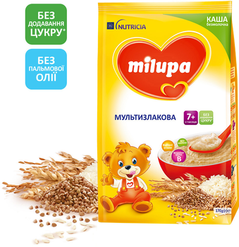 Безмолочна каша Milupa Мультизлакова 170 г (5900852930034)