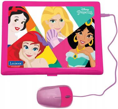 Laptop edukacyjny Lexibook Princess (3380743097701)