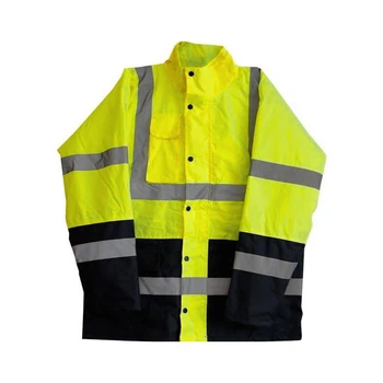 Куртка сигнальна WERK Oxford 50555 300D XХL з капюшоном жовта